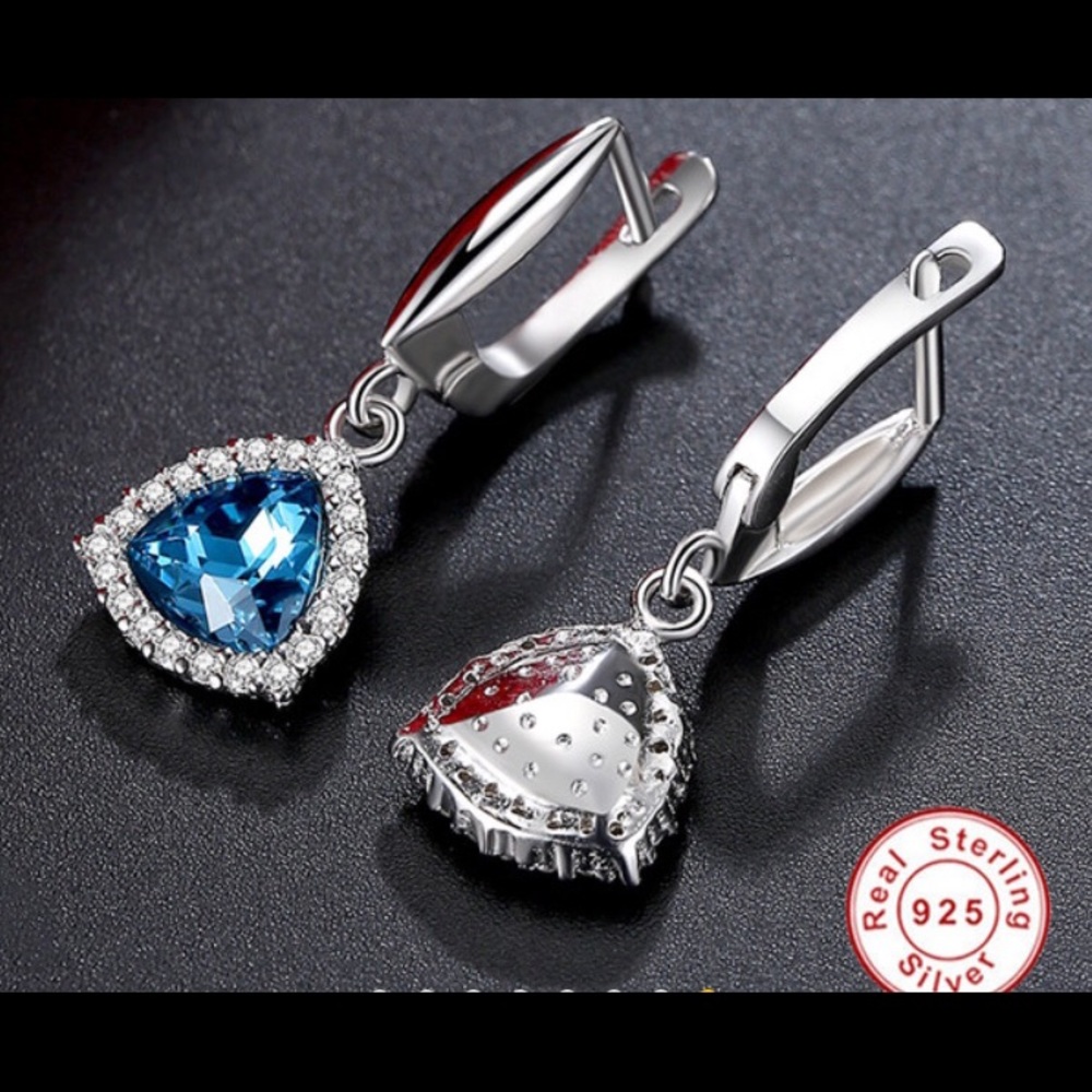 Sterling Silver Crystal Vintage - Picture 3 of 7